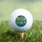 Grüne Ziele Golfball (Insitu T-Shirt)