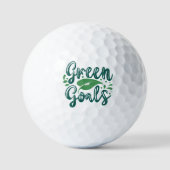Grüne Ziele Golfball (Vorderseite)