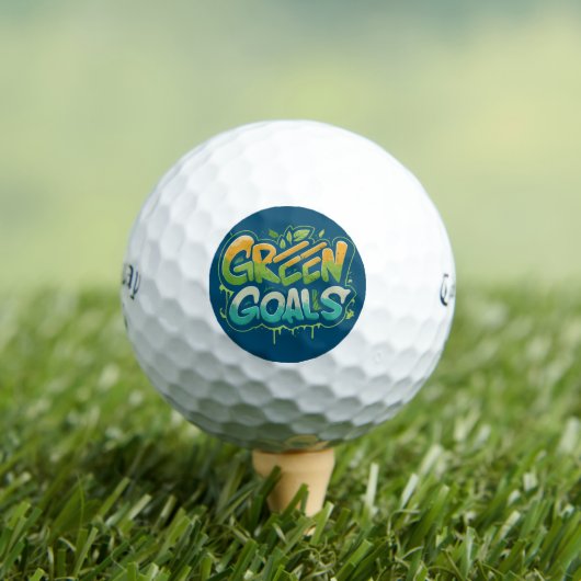 Grüne Ziele Golfball (Insitu T-Shirt)