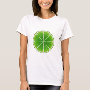 Grüne Zitrusfrucht Limon T-Shirt