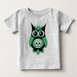 Grüne Zuckerkulöwe Baby T-shirt