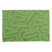 Grüne Zweigstelle Muster (Jungle Art) (William Mor Kissenbezug (Vorderseite-Rechts)