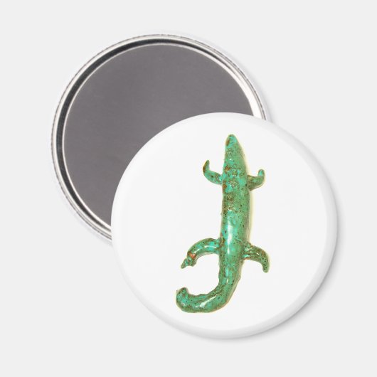 Grüneisenmagnet Magnet (Vorderseite/Rückseite)