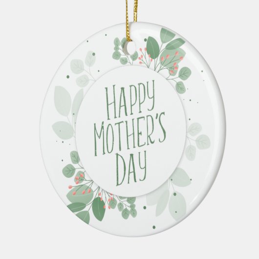 Grünen Blätter der Mutter Kranz | Ornament (Links)