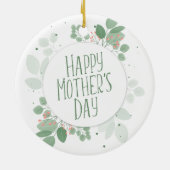 Grünen Blätter der Mutter Kranz | Ornament (Hinten)