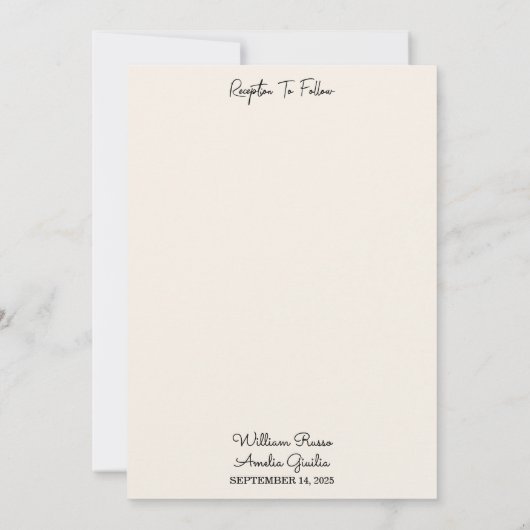 Grünen Boho Leaf Wüste Cacti Sukkulente Hochzeit Einladung (Rückseite)