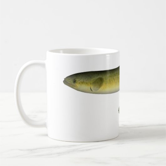 Grüner Aal Kaffeetasse (Links)