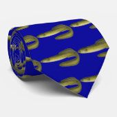 Grüner Aal Krawatte (Gerollt)