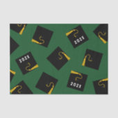 Grüner Abschluss 2025 Seidenpapier (Vorderseite)