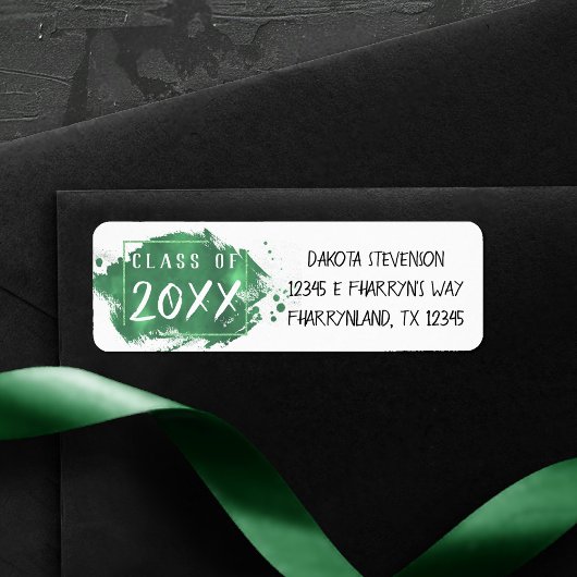 Grüner Abschluss | Modern Paint Grad Address