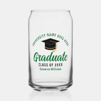 Grüner Abschluss Personalisiert Graduate Name