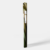 Grüner Abstrakt gestanzter Glass West Wind Case-Mate iPhone Hülle (Rückseite / Links)