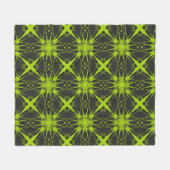 Grüner abstrakter Hintergrund. Grafik.abstra Fleecedecke (Vorderseite (Horizontal))
