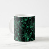 grüner abstrakter kaffeetasse (Vorderseite Links)