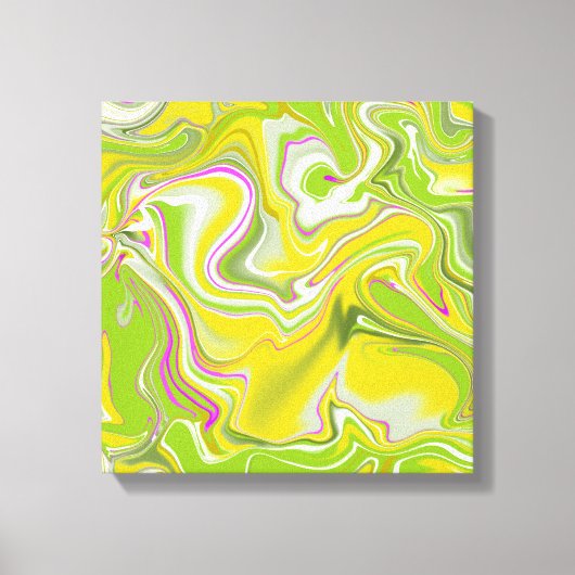Grüner abstrakter Marmorboden. Leinwanddruck (Vorderseite)
