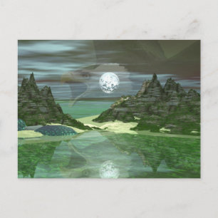 Grüner Adler Postkarte