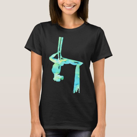 Grüner Aerialist T-Shirt (Vorderseite)