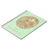 Grüner Aktivismus für Pangolin-gefährdete Tierrech Notizblock (Linke Seite)