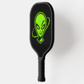 Grüner Alien Viel Glück Pickleball Schläger (Links)