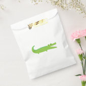 Grüner Alligator bevorzugt die Taschen Geschenktütchen (Versiegelt)
