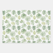 Grüner Alligator-Druck Geburtstag Geschenkpapier Set (Vorderseite 3)