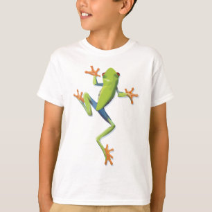 Grüner Amphibienbaum-Frog-T - Shirt
