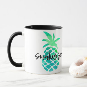 Grüner Ananas Tasse