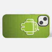 Grüner Android iPhone 13 Case Hülle (Rückseite (Horizontal))