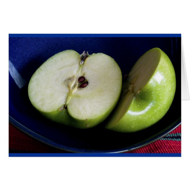 Grüner Apfel (Vorderseite (Horizontal))