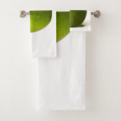 Grüner Apfel btcnm Badhandtuch Set (Insitu)