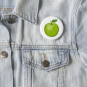 Grüner Apfel Button (Beispiel)