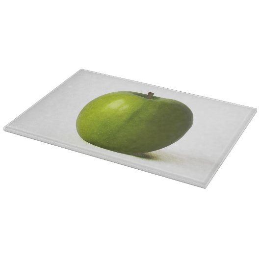Grüner Apfel cbcna Schneidebrett (Ecke)