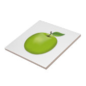 Grüner Apfel Fliese (Seite)