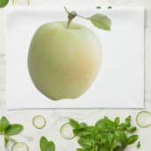 Grüner Apfel Handtuch (Gefaltet)
