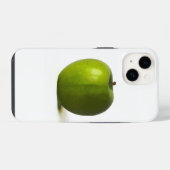 Grüner Apfel iphcnm iPhone Hülle (Rückseite (Horizontal))