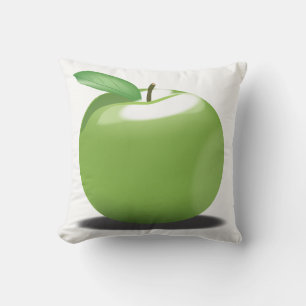 Grüner Apfel Kissen