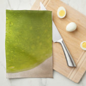 Grüner Apfel Küchentuch (Viertel Falte)