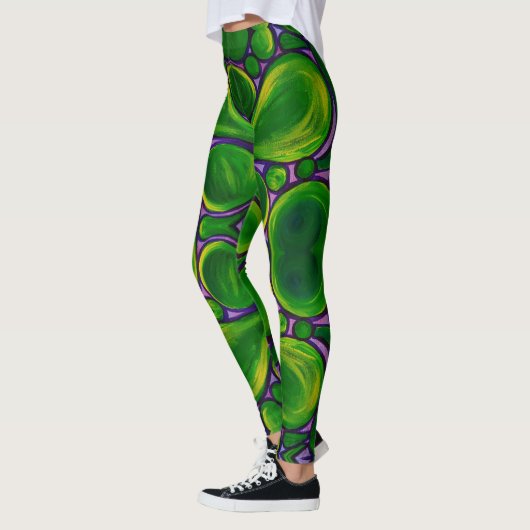 Grüner Apfel Leggings (Links)