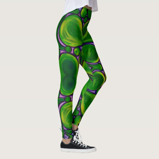 Grüner Apfel Leggings (Rechts)