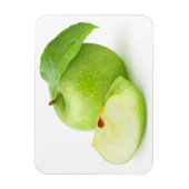 Grüner Apfel Magnet (Vertikal)