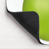Grüner Apfel  Mousepad (Ecke)