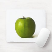 Grüner Apfel Mousepad (Mit Mouse)