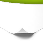 Grüner Apfel Poster (Ecke)