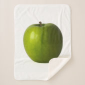 Grüner Apfel sbcna Sherpadecke (Vorderseite)