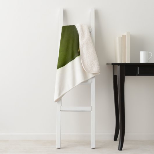 Grüner Apfel sbcna Sherpadecke (Beispiel)