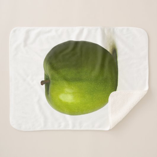 Grüner Apfel sbcna Sherpadecke (Vorderseite (Horizontal))