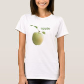 Grüner Apfel T-Shirt (Vorderseite)