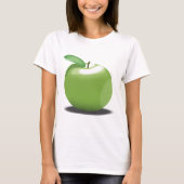 Grüner Apfel T-Shirt (Vorderseite)