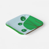 Grüner Apfelbaum Pappteller (Gewinkelt)