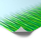 Grüner Apfelbaum Poster (Ecke)